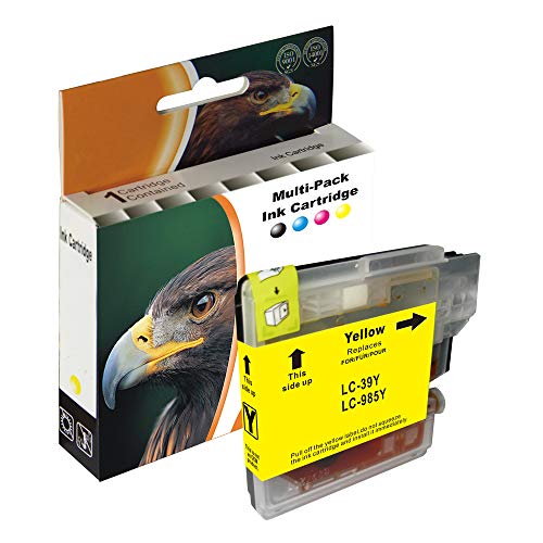 D&C 1x 10ml Yellow Druckerpatronen XL Kompatibel für Brother LC985 LC-985 LC-39 LC-975 für Brother DCP-J 125, DCP-J 140 W, DCP-J 315 W, DCP-J 515 W, MFC-J 220, MFC-J 265 W, MFC-J 410, MFC-J 415 W D&C 1x 10ml Yellow Druckerpatronen XL Kompatibel für Brother LC985 LC-985 LC-39 LC-975 für Brother DCP-J 125, DCP-J 140 W, DCP-J 315 W, DCP-J 515 W, MFC-J 220, MFC-J 265 W, MFC-J 410, MFC-J 415 W von D&C