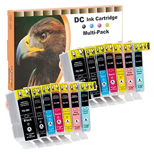 D&C 14x Druckerpatronen Kompatibel für Canon PGI-5 CLI-8 für Canon Pixma MP600r MP610 MP800 MP800r MP810 MP830 MP970 MX700 MX850 iP3300 iP3500 iP4200 iP4200x iP4300 iP4500 iP4500x iP5200 iP5200r D&C 14x Druckerpatronen Kompatibel für Canon PGI-5 CLI-8 für Canon Pixma MP600r MP610 MP800 MP800r MP810 MP830 MP970 MX700 MX850 iP3300 iP3500 iP4200 iP4200x iP4300 iP4500 iP4500x iP5200 iP5200r von D&C