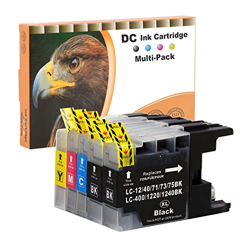 D&C 5x Druckerpatronen Kompatibel für Brother LC-1220 LC-1240 XL für Brother DCP-J525W DCP-J725DW DCP-J925DW MFC-J280W MFC-J425W MFC-J430W MFC-J280W MFC-J425W MFC-J435W MFC-J5910DW MFC-J625DW J6510DW D&C 5x Druckerpatronen Kompatibel für Brother LC-1220 LC-1240 XL für Brother DCP-J525W DCP-J725DW DCP-J925DW MFC-J280W MFC-J425W MFC-J430W MFC-J280W MFC-J425W MFC-J435W MFC-J5910DW MFC-J625DW J6510DW von D&C