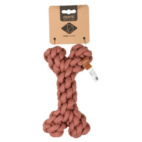 D&D Home Hundeseilspielzeug - Knotenspielzeug in Knochenform aus Baumwolle für Hunde - umweltfreundlich D&D Home Hundeseilspielzeug - Knotenspielzeug in Knochenform aus Baumwolle für Hunde - umweltfreundlich von D&D Home