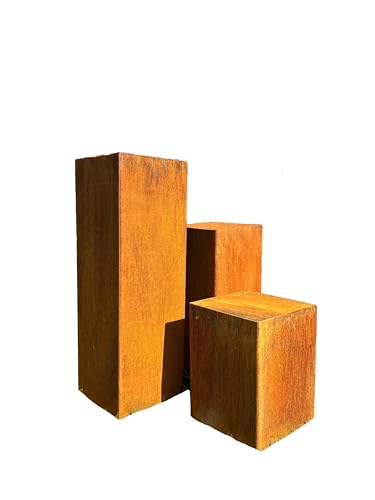 D&L Lasertec Edelrost Säule L Gartendeko, Rostdeko, Stele von D&L Lasertec