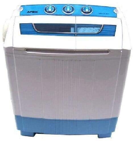 D+L GmbH Mini Waschmaschine 5.2kg Miniwaschmaschine + Schleuder, Camping, mit Pumpe, Toplader, 2in1 Waschautomat Schleuderkammer Toploader Reisewaschmaschine Mobile Waschmaschine Wäscheschleuder AWZ von D&L