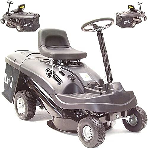 D&L Benzin Rasentraktor Aufsitzmäher Aufsitzrasenmäher 56745 + Ersatzmesser, 6,5PS AWZ von D&L