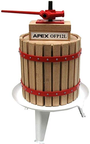 D&L Obstpresse mit 2X Presstuch Maischepresse Weinpresse Apfelpresse AWZ Saftpresse Obst 12L D&L Obstpresse mit 2X Presstuch Maischepresse Weinpresse Apfelpresse AWZ Saftpresse Obst 12L von D&L