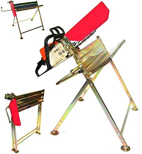 Kettensägebock Sägebock 06062 Benzin Elektro Kettensäge Sägehilfe Holz Säge Bock AWZ von D&L