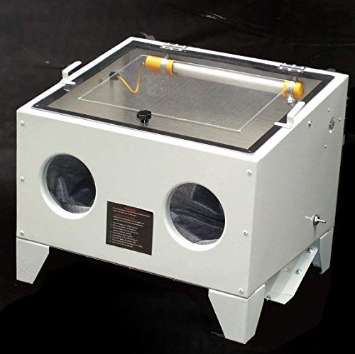 NEU Sandstrahlgerät SBC 90 Sandstrahlkabine + Zubehör 07004 Sandstrahler Kabine AWZ von D&L