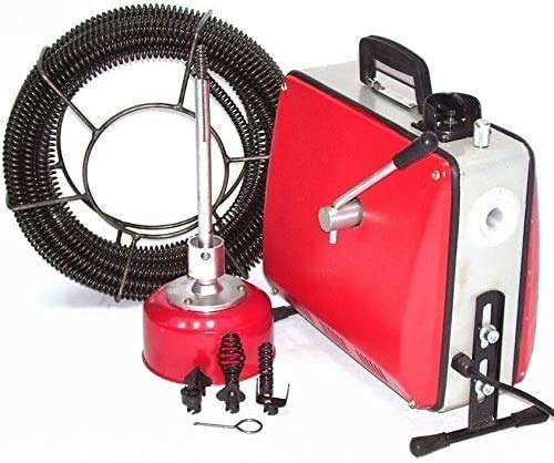 Rohrreinigungsgerät 500W Abflussreiniger 55930 Rohrreiniger 16mm Spirale Abflussreiniger Pömpel AWZ, Rohrreinigungsmaschine von D&L