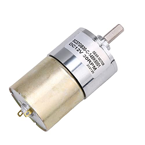 DN High Torque 12V DC 30 RPM Getriebe Elektromotor Ersatz 5000r / min von BQLZR