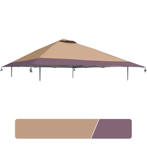 33 x 33 cm Baldachin, Ersatzplatte mit Lüftungsschlitz, passend für Coleman Oasis 1606532 2156426 2156428, 300D Oxford wasserdicht, silberbeschichtete Pop-Up-Zeltabdeckung für den Außenbereich (nur 33 x 33 cm Baldachin, Ersatzplatte mit Lüftungsschlitz, passend für Coleman Oasis 1606532 2156426 2156428, 300D Oxford wasserdicht, silberbeschichtete Pop-Up-Zeltabdeckung für den Außenbereich (nur von D&ONEHOS