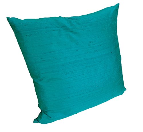 D&T Design Seidenkissen 40x40cm(35.Teal Blue) von D&T Design