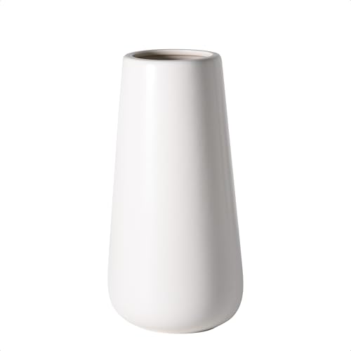 D'vine Dev VS-MAT-W-8 Blumenvase aus Keramik, matt, weiß, 20,3 cm von D'vine Dev