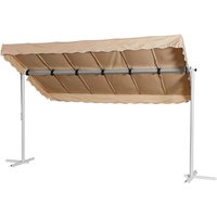 Grasekamp Standmarkise Dubai sand Aluminium B/H/L: ca. 225x220x375 cm von Grasekamp