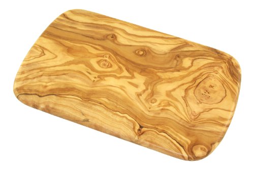 D.O.M.® Frühstücksbrett Vesperbrett Brotbrett aus Olivenholz - 3 Ausführungen - auch mit Gravur möglich (22 cm ohne Gravur) von D.O.M. Die Olivenholz Manufaktur