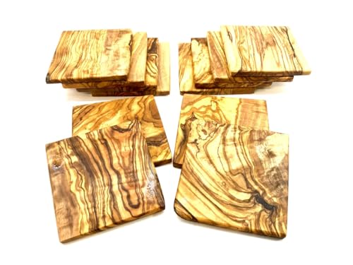 D.O.M. 10 flache Naturholz Plättchen eckig aus Olivenholz unbehandelt, ca. 3,3 x 3,3 x 0,6 – 0,9 cm D.O.M. 10 flache Naturholz Plättchen eckig aus Olivenholz unbehandelt, ca. 3,3 x 3,3 x 0,6 – 0,9 cm von D.O.M. Die Olivenholz Manufaktur