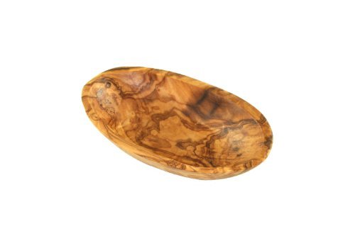 D.O.M. Oval bowl made of olive wood 10cm by D.O.M. Die Olivenholz-Manufaktur von D.O.M. Die Olivenholz Manufaktur