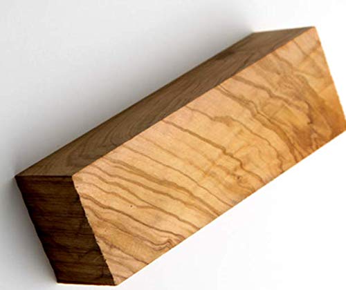 D.O.M. Rohholz Olivenholz Kanteln Verschiedene Abmessungen (40 x 40 x 120 mm) von D.O.M. Die Olivenholz Manufaktur