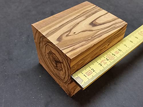 D.O.M. Rohholz Olivenholz Kanteln 60 x 60 x 75 mm von D.O.M. Die Olivenholz Manufaktur