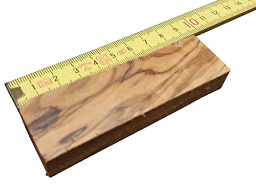 D.O.M. Rohholz Olivenholz Kanteln 90 x 28 x 10 mm von D.O.M. Die Olivenholz Manufaktur
