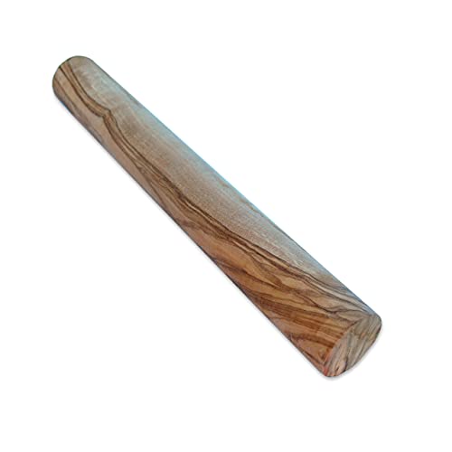 D.O.M. Rohholz Olivenholz Kanteln Rundholz L 30 cm x Ø 3 cm von D.O.M. Die Olivenholz Manufaktur
