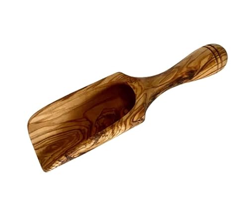 D.O.M. Schaufel 125 ml aus Olivenholz für Tierfutter D.O.M. Schaufel 125 ml aus Olivenholz für Tierfutter von D.O.M. Die Olivenholz Manufaktur