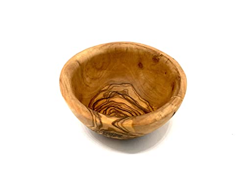 D.O.M. Tapas Schale rund Ø 12 cm aus Olivenholz von D.O.M. Die Olivenholz Manufaktur