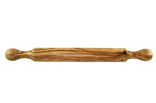D.O.M. Teigroller aus Olivenholz 42 cm von D.O.M. Die Olivenholz Manufaktur