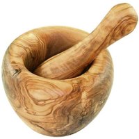 Mörser aus Olivenholz von D.O.M.