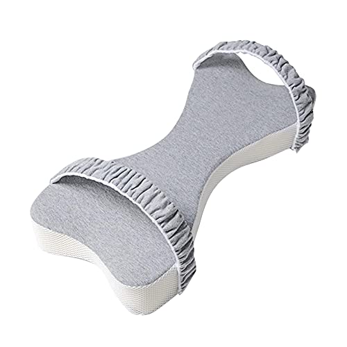 D.ragon Kniekissen Für Seitenschläfer Memory Foam Knie Kissen Beinkissen Leg Pillow Ergonomisches Seitenschläferkissen Für Druckentlastung Hüfte Bein Knie Abnehmbar Und Waschbar von D.ragon