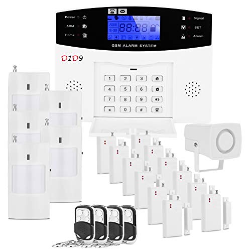 D1D9 Alarmanlage Wireless DIY GSM für Haussicherheit von D1D9