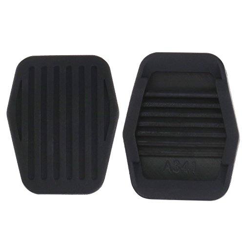 2Pcs Pedalgummi Pedalbezug Pedalbelag Bremspedal Kupplungspedal 2Pcs Pedalgummi Pedalbezug Pedalbelag Bremspedal Kupplungspedal von D2D