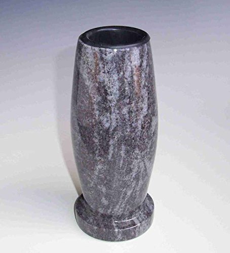 designgrab Classico-small Grabvase aus Granit Orion - sehr kleine Vase für Wand- und kleine Urnengräber! von D4G Design4Grab