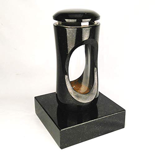 designgrab Design small Grablampe mit Sockel aus Granit Schwedisch Black SS1 schwarz von D4G Design4Grab
