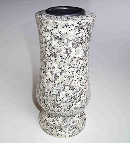 designgrab Taille-medium Grabvase aus Granit Schlesisch von D4G Design4Grab