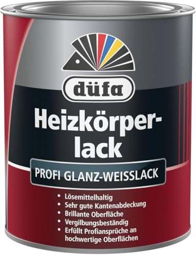 Düfa Heizkörperlack 750 ml Oberflächenlack glänzend Weißlack von DÃ¼fa
