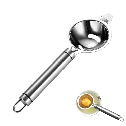 1 Stück Eigelbtrenner,Eiertrenner,Eiertrenner Edelstahl,Eitrenner,Egg Yolk Separator,Rostfreier Stahl Eigelb-Eiweiß-Separator Für Trennen Von Eiweiß Und Eigelb Für Küchen Diy Backen Kochen Kuchen 1 Stück Eigelbtrenner,Eiertrenner,Eiertrenner Edelstahl,Eitrenner,Egg Yolk Separator,Rostfreier Stahl Eigelb-Eiweiß-Separator Für Trennen Von Eiweiß Und Eigelb Für Küchen Diy Backen Kochen Kuchen von DAAIZIII