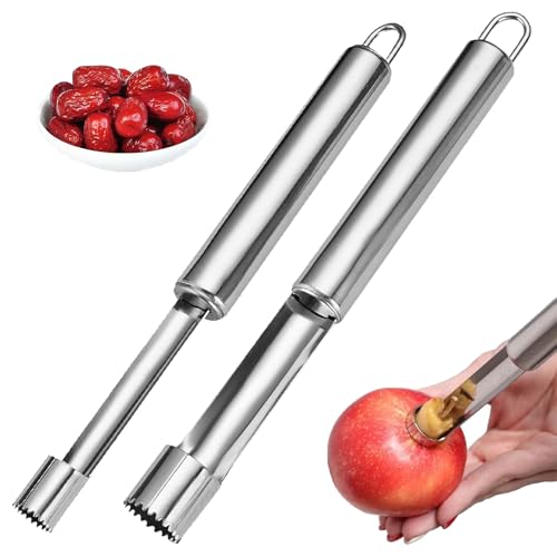2 Stück Apfelentkerner,Apfelausstecher,Apfelentkerner Apfelausstecher,Apfelstecher,Apfelkernausstecher,Apfelausstecher Edelstahl,Apfelkernausstecher Aufhängeöse Obstentkerner Für Obst Entkernun 2 Stück Apfelentkerner,Apfelausstecher,Apfelentkerner Apfelausstecher,Apfelstecher,Apfelkernausstecher,Apfelausstecher Edelstahl,Apfelkernausstecher Aufhängeöse Obstentkerner Für Obst Entkernun von DAAIZIII