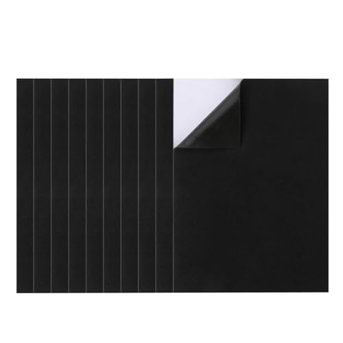 DAAIZIII 10 Stück 210 * 300 * 3mm Moosgummi Schwarz,Moosgummi Selbstklebend,Schaumstoff,Schaumstoff Selbstklebend,Selbstklebende Schaumstoffplatte,Eva Mit Kleberücken Für Möbel,Bastelarbeiten DAAIZIII 10 Stück 210 * 300 * 3mm Moosgummi Schwarz,Moosgummi Selbstklebend,Schaumstoff,Schaumstoff Selbstklebend,Selbstklebende Schaumstoffplatte,Eva Mit Kleberücken Für Möbel,Bastelarbeiten von DAAIZIII