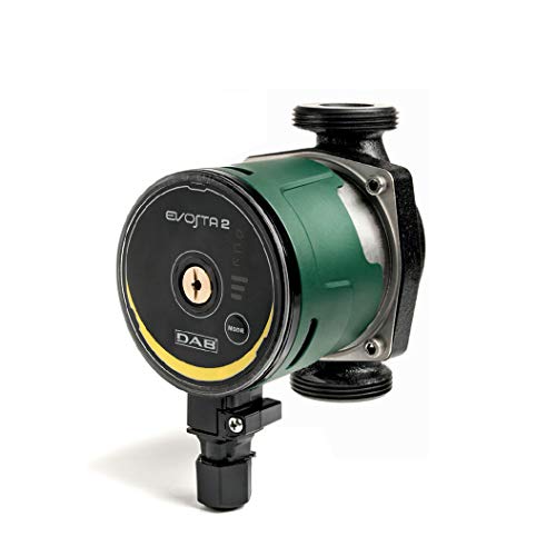 DAB Evosta 2 40-70/130 Umwälzpumpe (Heizungspumpe) - 3.600 L/Std. - 35W - Förderhöhe 6,9 m - Einbaugröße 130 mm - Mit Energielabel A. von DAB