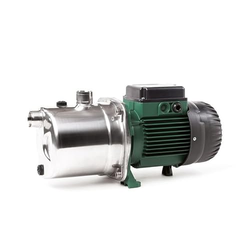 DAB JetInox 102 M Gartenpumpe - 3.600 L/Std. - 1130W - Förderhöhe 54 m - Rostfreier Stahl - Bewässerungspumpe - Garten DAB JetInox 102 M Gartenpumpe - 3.600 L/Std. - 1130W - Förderhöhe 54 m - Rostfreier Stahl - Bewässerungspumpe - Garten von DAB