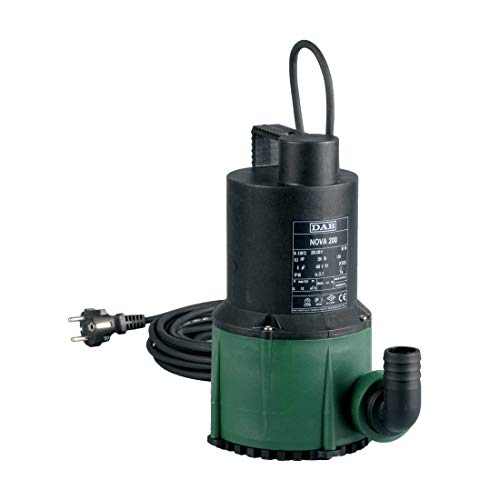 DAB Nova 180 M-NA Tauchpumpe - 4.800 L/Std. - 190W - Korngröße 5 mm - Förderhöhe 4,9 m - Tauchwasserpumpe DAB Nova 180 M-NA Tauchpumpe - 4.800 L/Std. - 190W - Korngröße 5 mm - Förderhöhe 4,9 m - Tauchwasserpumpe von DAB