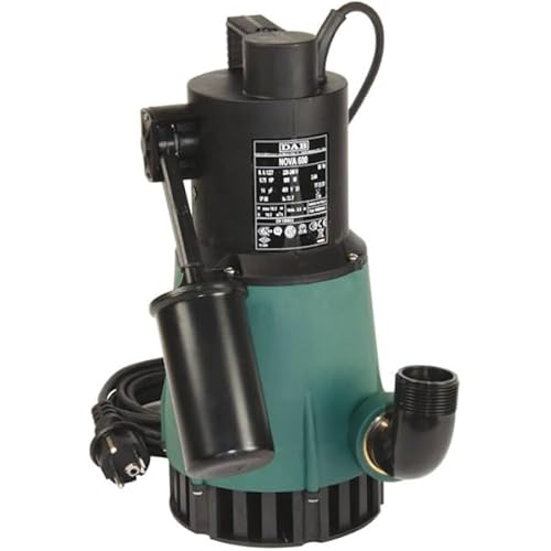 DAB Nova 300 AUT Hubpumpe 0,22 kW Klarwasser bis 9 m³/h einphasig 220 V Grün Industriell/Nützlich Wasserpumpe von DAB