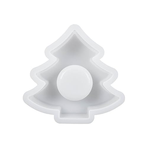 1/4pcs Schneeflockenkerzenhalter Formen Kristall Schneeflocken Kerzenharz Schimmel Teelicht Epoxidharz Schimmel Handwerk von DABAIXIONG