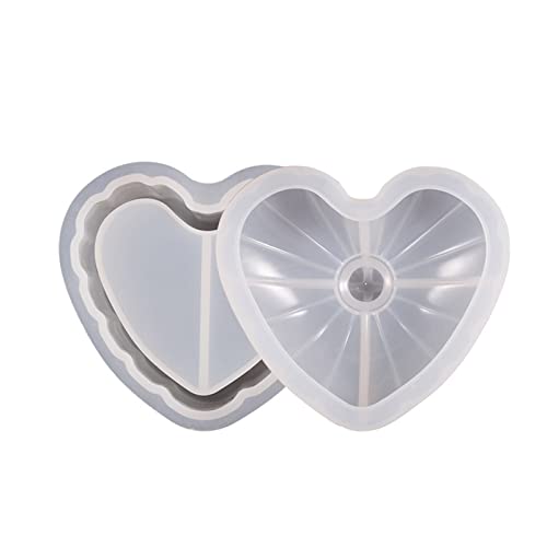 1 Set Epoxy Love Striped Silicon Formen Geburtstag Kerzenbecher Jar Aufbewahrungsbox Form Für Home Dekoration Schmuck Aufbewahrung von DABAIXIONG