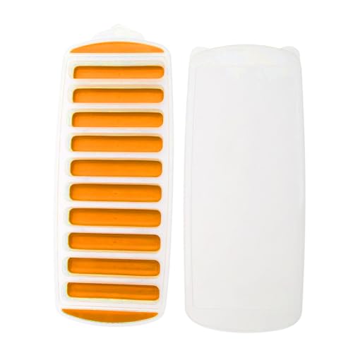10 Gitter Eisstabschalenform Mit Abnehmbarem Deckel Nicht Stick Easy Release Tably Form Für Sportwasserflasche 10 Gitter Eisstabschalenform Mit Abnehmbarem Deckel Nicht Stick Easy Release Tably Form Für Sportwasserflasche von DABAIXIONG