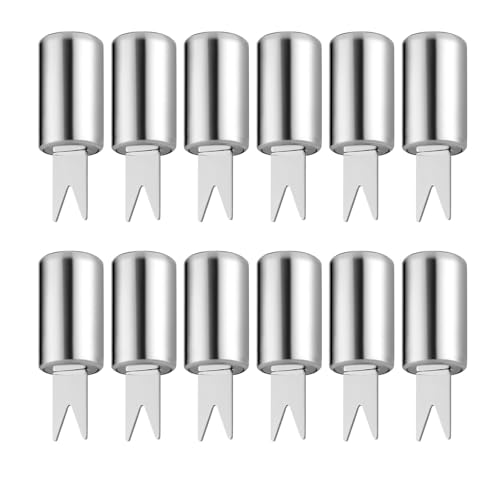 12pcs Edelstahl Maishalter Spieß BBQ Fork Zum Kochen Des Grillens Mehrzweck Picknicks Mais Cobs Forks Tool von DABAIXIONG