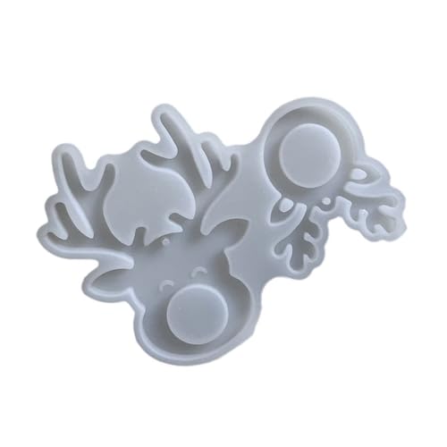 2 Hohlräume Hirsch Silikonform von DABAIXIONG