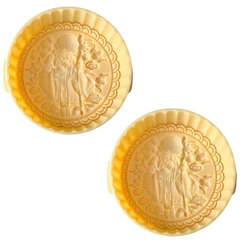 2pcs Biscuit Press Form Hand Presse Gebäckform Form Traditionelle Muster Cookie Stempel Cookie Dessertschneider Backwerkzeug 2pcs Biscuit Press Form Hand Presse Gebäckform Form Traditionelle Muster Cookie Stempel Cookie Dessertschneider Backwerkzeug von DABAIXIONG