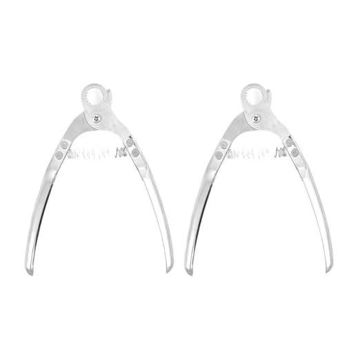 2pcs Edelstahl Schneckenschwanzschneider Meeresfrüchte Schere Effiziente Ergonomische Griffschere Küchenwerkzeug Zum Schnellen Kochen von DABAIXIONG