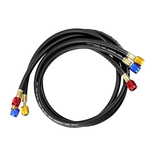 3 Piece HVAC Verteiler Messgeräteschlauchset Für HLK Ladevorgänge Umfassen Ventile Und Messingadapter Für R134A R410A Kältemittel Kompatibilität 3 Piece HVAC Verteiler Messgeräteschlauchset Für HLK Ladevorgänge Umfassen Ventile Und Messingadapter Für R134A R410A Kältemittel Kompatibilität von DABAIXIONG