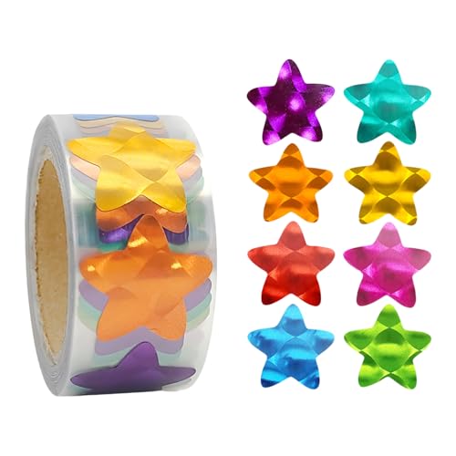 300pcs Glitzernder Sternaufkleber 20mm Klebstoffverpackungsetikett Versiegelung Für Journal Notebook Wraping Dekoration Stern 300pcs Glitzernder Sternaufkleber 20mm Klebstoffverpackungsetikett Versiegelung Für Journal Notebook Wraping Dekoration Stern von DABAIXIONG